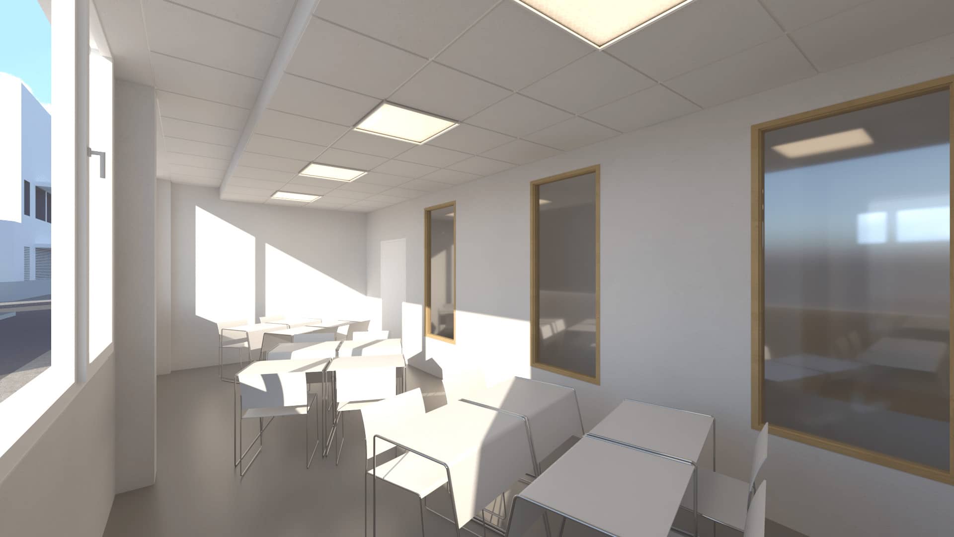 Maquette salle Campus EGC Arles