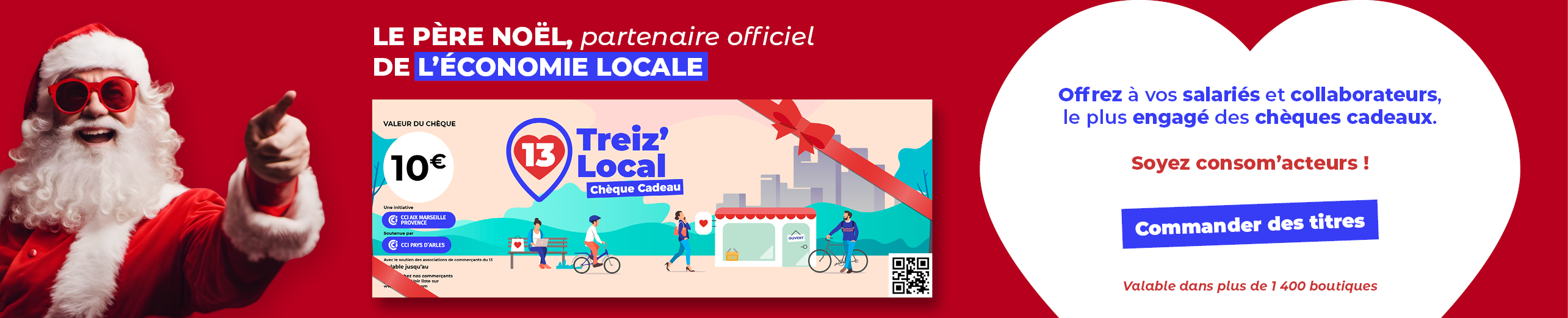Chèques Cadeaux Treiz'Local