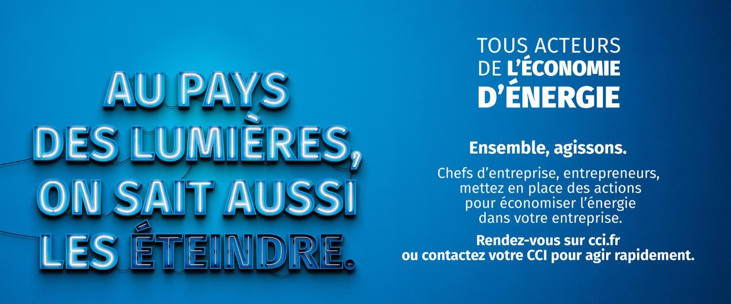 Campagne sobriété énergétique CCI France