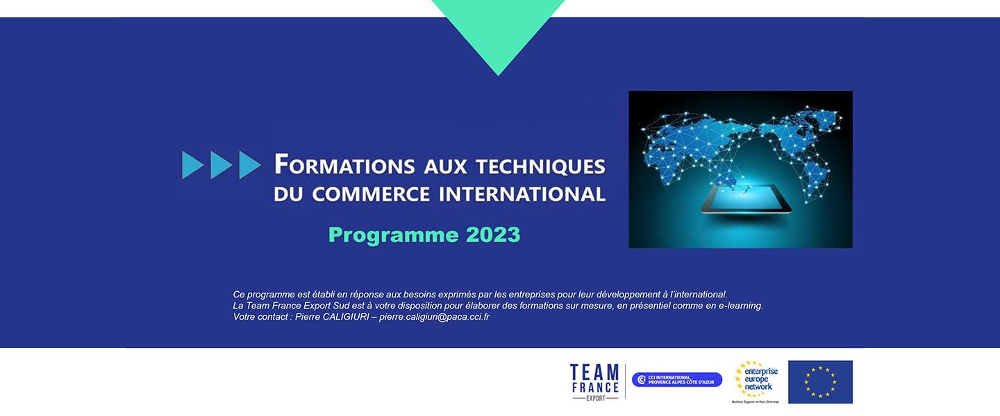 Team France Export : Découvrez le catalogue formations 2023