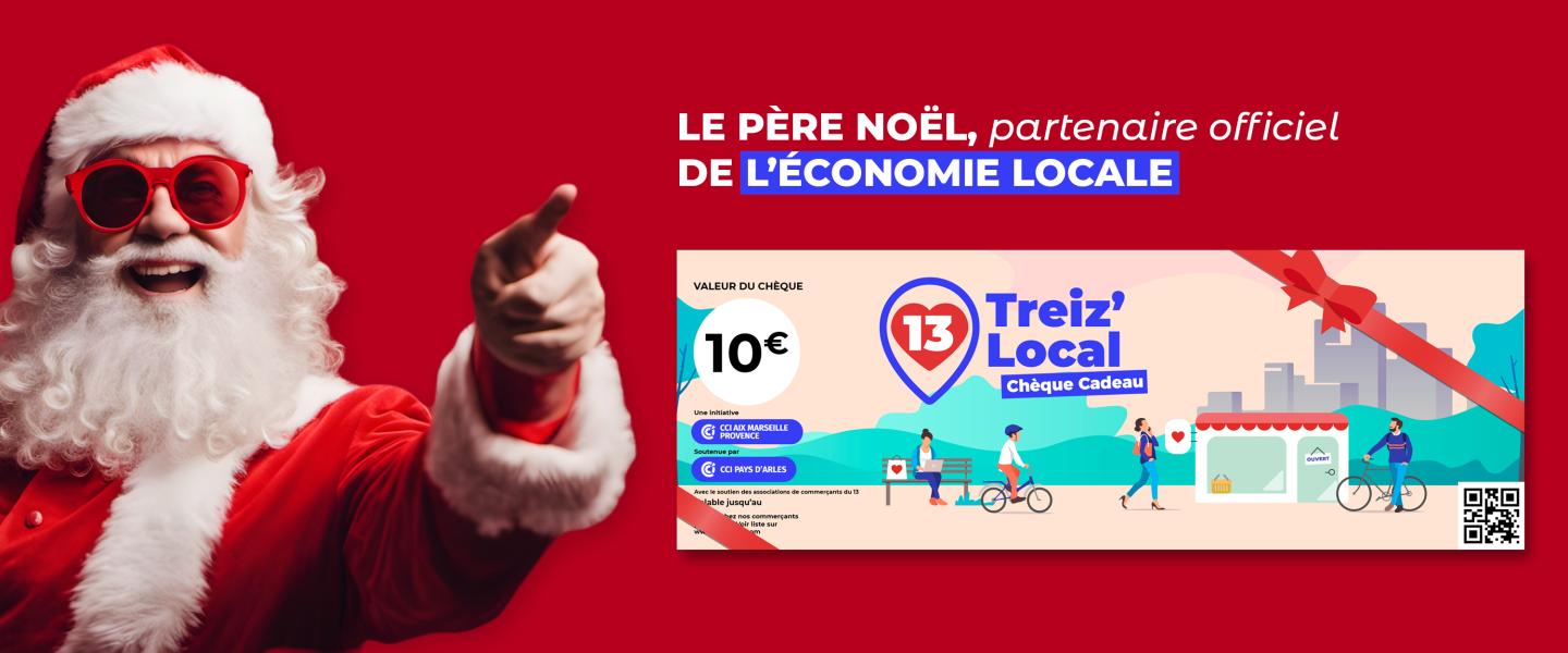 Soyez consom'acteurs avec les chèques cadeaux Treiz'Local !