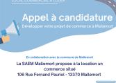 Appel à Candidature : Développez votre projet de commerce à Mallemort