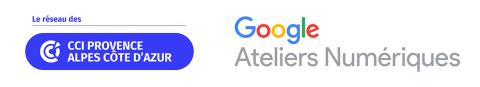 Partenariat Réseau CCI PACA et Google Atelier Numériques - Webinaires